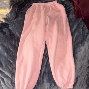 Pink comfrt Sweatpants